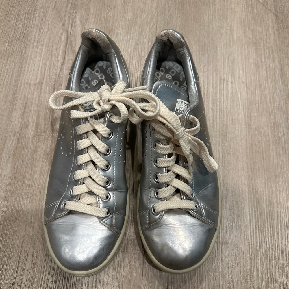 RAF Simon's x Adidas Stan Smith Silver